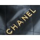 CHANEL 22P Spring/Summer New 22 Handbag Large Black with Gold Hardware  