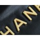 CHANEL 22P Spring/Summer New 22 Handbag Large Black with Gold Hardware  