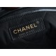 CHANEL 22P Spring/Summer New 22 Handbag Large Black with Gold Hardware  