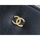 CHANEL 22P Spring/Summer New 22 Handbag Large Black with Gold Hardware  