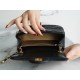 Chanel CF Metal Ball Square Fatty Black  