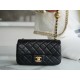 Chanel Mini CF Metal Ball Square Fatty Black  