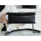 Chanel Leboy Black & Silver Medium Lambskin  