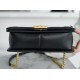 Chanel Leboy Black & Gold Medium Lambskin  