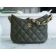 CHANEL 22K New Hobo Underarm Bag Cuban Green  