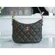 CHANEL 22K New Hobo Underarm Bag Cuban Green  