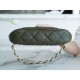 CHANEL 22K New Hobo Underarm Bag Cuban Green  