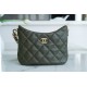 CHANEL 22K New Hobo Underarm Bag Cuban Green  