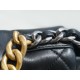 CHANEL 19 BAG Classic Black Medium Lambskin Series