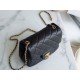 Chanel Metal Ball Square Fatty Black Lambskin  