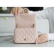 Chanel Metal Ball Square Fatty Cherry Blossom Pink Lambskin  