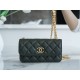 CHANEL 22K New Chain Flap Phone Bag Cuban Green  