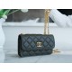 CHANEL 22K New Chain Flap Phone Bag Cuban Green  