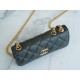 CHANEL 22K New Chain Flap Phone Bag Cuban Green  