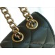 CHANEL 22K New Chain Flap Phone Bag Cuban Green  