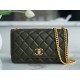 CHANEL 22K Small Gold Bar Adjustable WOC  