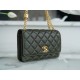 CHANEL 22K Small Gold Bar Adjustable WOC  