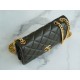 CHANEL 22K Small Gold Bar Adjustable WOC  