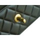 CHANEL 22K Small Gold Bar Adjustable WOC  