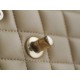 Classic Flap Light Almond Small Lambskin  