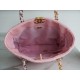 CHANEL 22B 19 BAG Tote Cherry Blossom Pink Lambskin  