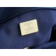 CHANEL 19 Bag Denim Blue Medium Denim Fabric  