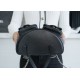 CHANEL 23P Duma Backpack Black Calfskin Large  