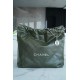 CHANEL 22P Handbag Medium Olive Green Calfskin  