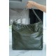 CHANEL 22P Handbag Medium Olive Green Calfskin  