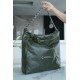 CHANEL 22P Handbag Medium Olive Green Calfskin  