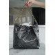 CHANEL 22P Handbag Small Metallic Gray  