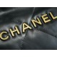 CHANEL 22P Handbag Small Metallic Gray  