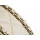 CHANEL 23P Moon Crescent Bag Small Light Almond Lambskin  