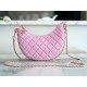 CHANEL 23P Moon Crescent Bag Large Pink  