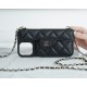 Chanel 22P New Phone Case 13 Pro Max Black  