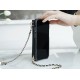 Chanel 22P New Phone Case 13 Pro Max Black  