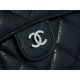 Chanel 22P New Phone Case 13 Pro Max Black  