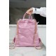 CHANEL 23P Spring/Summer New Mini Backpack Small Pink Glossy Calfskin