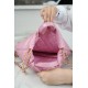 CHANEL 23P Spring/Summer New Mini Backpack Small Pink Glossy Calfskin