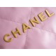 CHANEL 23P Spring/Summer New Mini Backpack Small Pink Glossy Calfskin