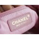 CHANEL 23P Spring/Summer New Mini Backpack Small Pink Glossy Calfskin