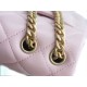 CHANEL 23S Camellia Adjustable Buckle Square Bag Small Lambskin  