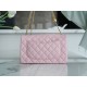 CHANEL 23S Camellia Adjustable Buckle CF Small Sakura Pink Lambskin  