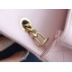 CHANEL 23S Camellia Adjustable Buckle CF Small Sakura Pink Lambskin  