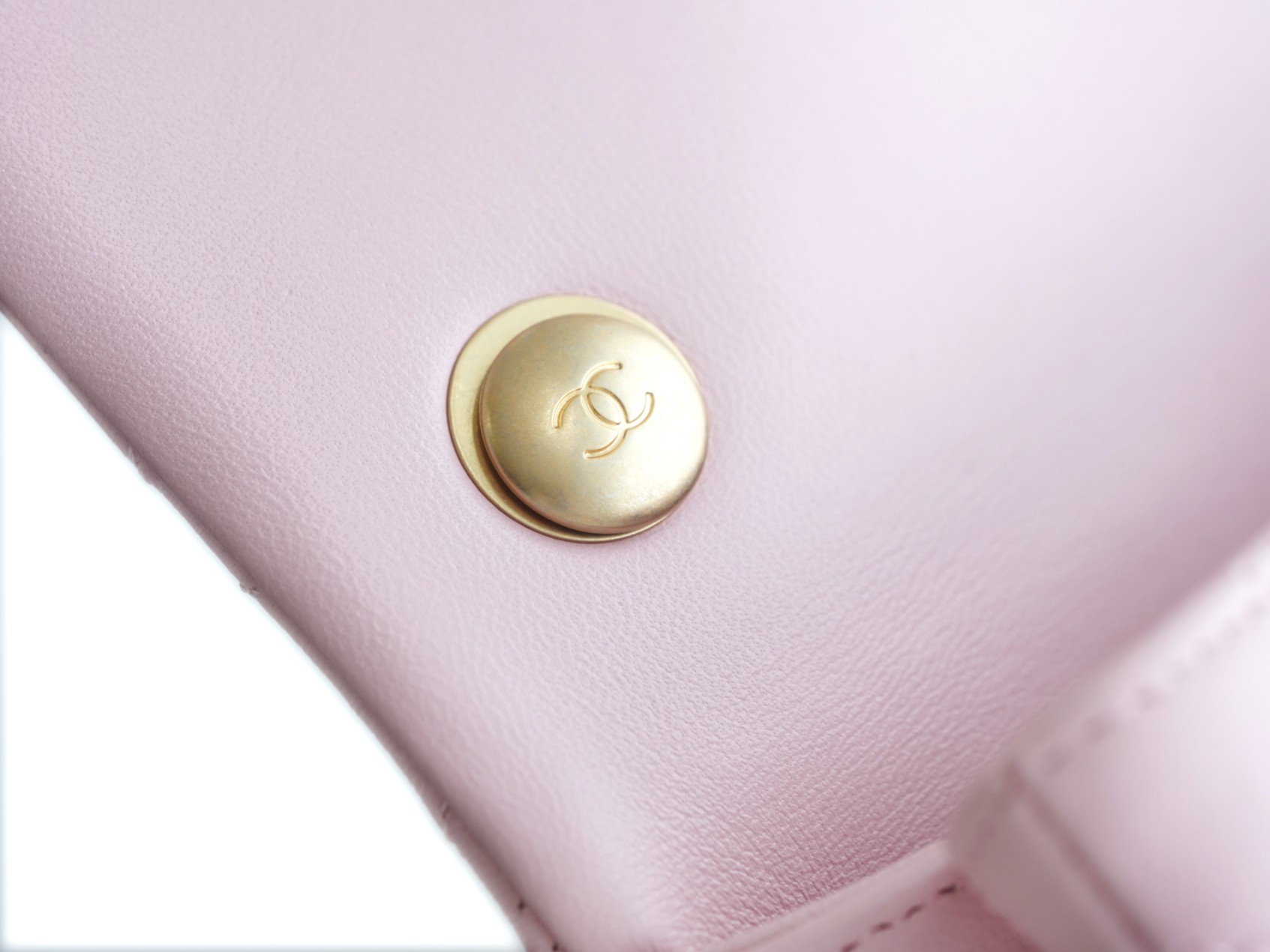 CHANEL 23S Camellia Adjustable Buckle CF Small Sakura Pink Lambskin  