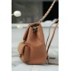 CHANEL 23P Duma Backpack Large Caramel Calfskin  