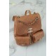 CHANEL 23P Duma Backpack Large Caramel Calfskin  