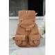 CHANEL 23P Duma Backpack Large Caramel Calfskin  