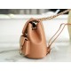 CHANEL 23P New Duma Backpack Mini Caramel Calfskin  