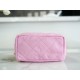 Chanel 23P Mini 22 Bag Small Fortune Bag Pink Lambskin